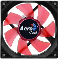 Вентилятор AEROCOOL Motion 8 Red-3P, 80мм, Ret