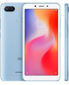 Смартфон XIAOMI Redmi 6 32Gb, голубой
