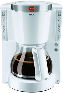 Кофеварка MELITTA Look IV Selection, капельная, белый [6708085]