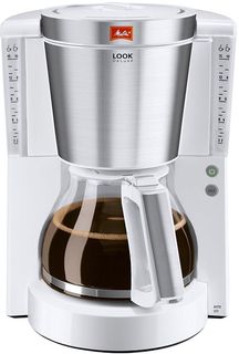 Кофеварка MELITTA Look IV de luxe, капельная, белый [6708023]
