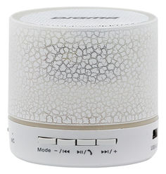 Колонка порт. Digma S-12 белый 3W 1.0 BT/USB (SP123W)