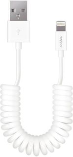 Кабель DEPPA Lightning - USB 2.0, 2м, белый [72225]