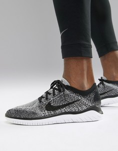 Серые кроссовки Nike Running Free Run 2018 942838-101 - Серый