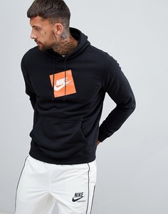 Худи черного цвета с логотипом Nike 928719-010 - Черный