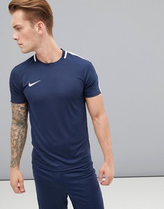 Темно-синяя футболка Nike Football Dry Academy 832967-451 - Темно-синий