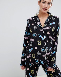 Пижамный комплект с брюками из 100% модала ASOS DESIGN Maternity - Мульти