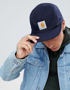 Темно-синяя 5-панельная кепка Carhartt WIP Backley - Темно-синий