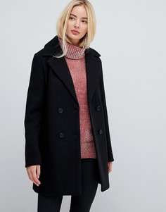 Пальто в строгом стиле Fashion Union - Черный