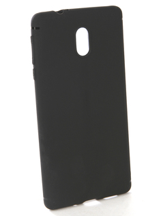Аксессуар Чехол-накладка для Nokia 3 Gecko Silicone Black S-GESKA-NOK3-BL