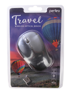 Мышь Perfeo Travel Dark Grey PF-36-WOP-DGR PF_A4082