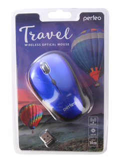 Мышь Perfeo Travel Dark Blue PF-36-WOP-DBL PF_A4083