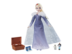 Игрушка Hasbro Disney Princess Холодное сердце Кукла Рождество с Олафом C3382