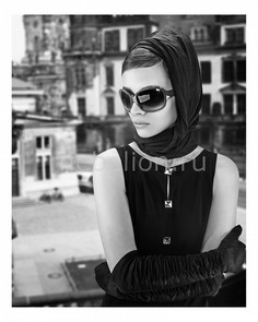 Панно (40х50 см) Девушка 1718071К4050 Ekoramka