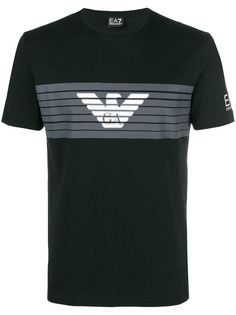 футболка с логотипом Ea7 Emporio Armani