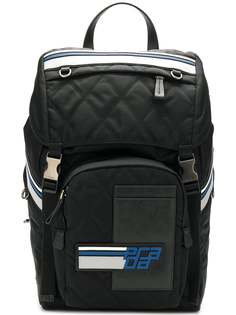 рюкзак с нашивкой логотипа Prada