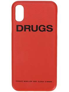 чехол для iPhone X 'Drugs' Raf Simons