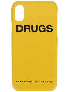 чехол для iPhone X 'Drugs' Raf Simons