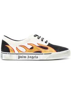 кроссовки с пламенем Palm Angels
