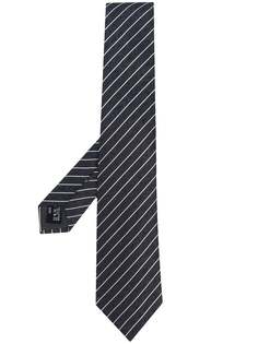 галстук с диагональными полосками Giorgio Armani