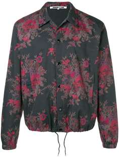 куртка-рубашка с цветочным принтом McQ Alexander McQueen