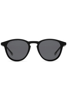 круглые солнцезащитные очки  с поляризованными стеклами Boss Hugo Boss