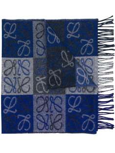 шарф с анаграммой Loewe