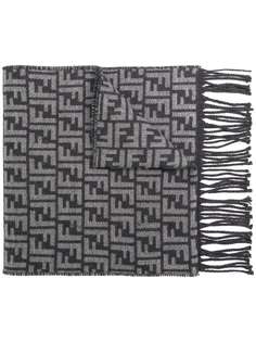 шарф с вышивкой логотипа FF Fendi