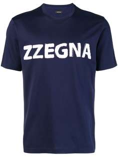 футболка с логотипом Z Zegna
