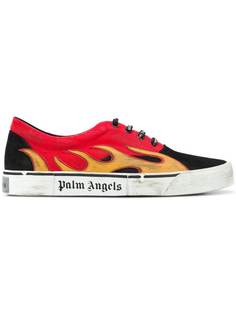 кеды с пламенем Palm Angels