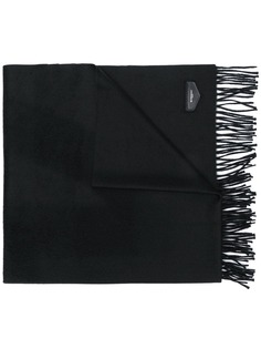 шарф с бляшкой с логотипом и кисточками Givenchy