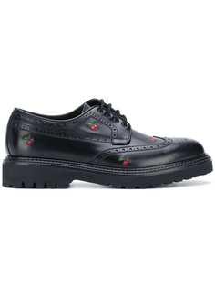 броги с вышивкой Paul Smith