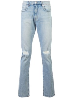 джинсы кроя слим с рваными деталями Adaptation