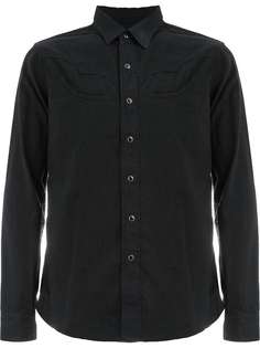 джинсовая рубашка Saint Laurent