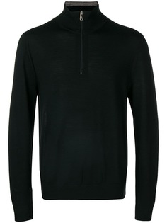 half zip mock turtleneck jumper Paul Smith Black Label