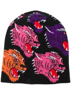 tiger knit beanie Gucci