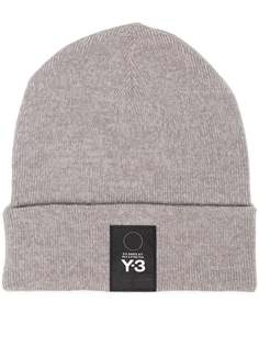 шапка-бини с заплаткой с логотипом Y-3