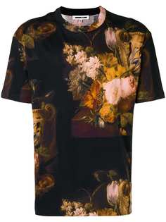 футболка с цветочным принтом McQ Alexander McQueen