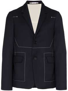 блейзер с декоративной строчкой Jil Sander