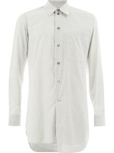 рубашка свободного асимметричного кроя Ann Demeulemeester Grise