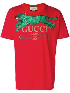 футболка с логотипом Gucci
