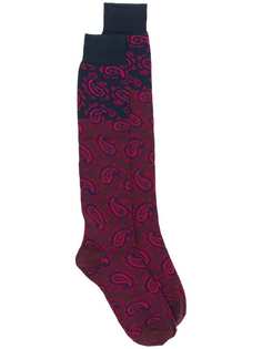 paisley patterned socks Etro
