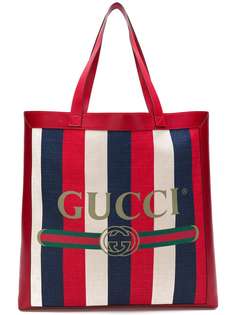 сумка-тоут с принтом Gucci