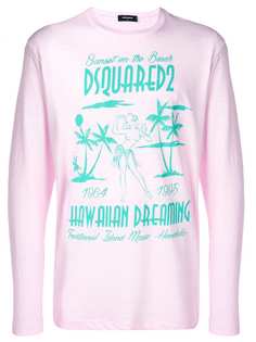 футболка с принтом 'Hawaiian Dreaming' Dsquared2