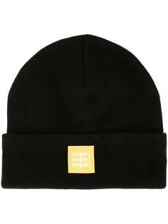 logo patch beanie MSGM