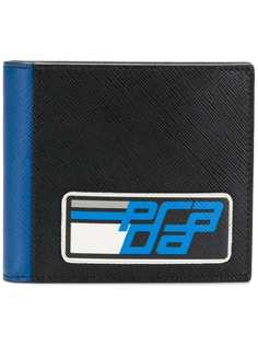 бумажник с принтом логотипа Prada