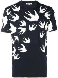 футболка с принтом птиц McQ Alexander McQueen