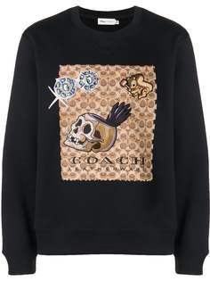 толстовка с круглым вырезом Coach