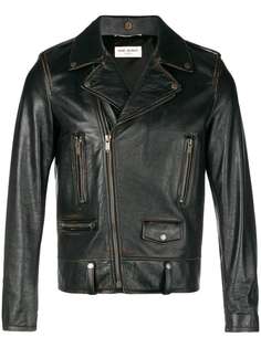 байкерская куртка Saint Laurent