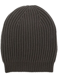 ribbed knit beanie Rick Owens