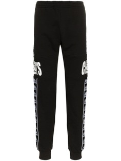 logo printed and side panel cotton sweatpants Charm's